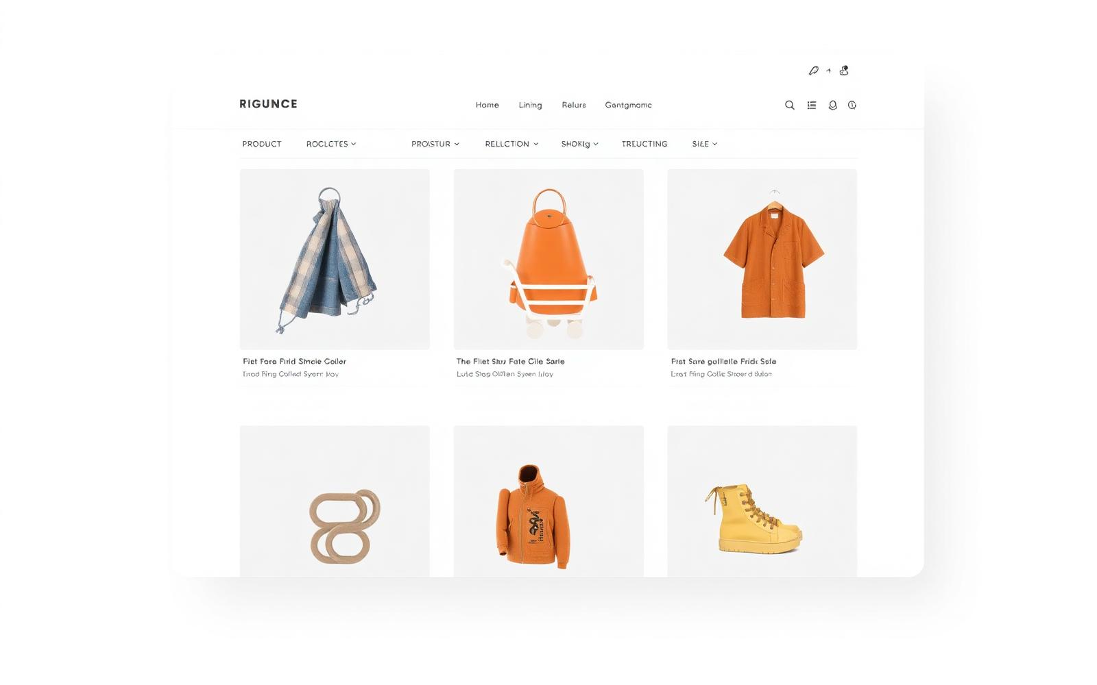 Enterprise E-Commerce Engine — live website screenshot